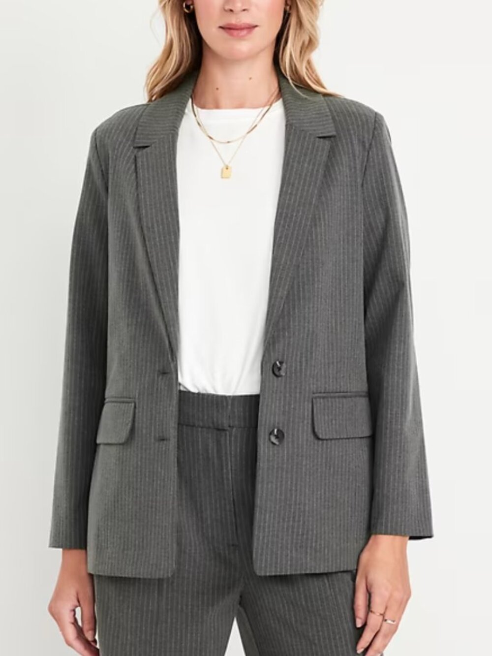 Old Navy Relaxed Twill Blazer Size M